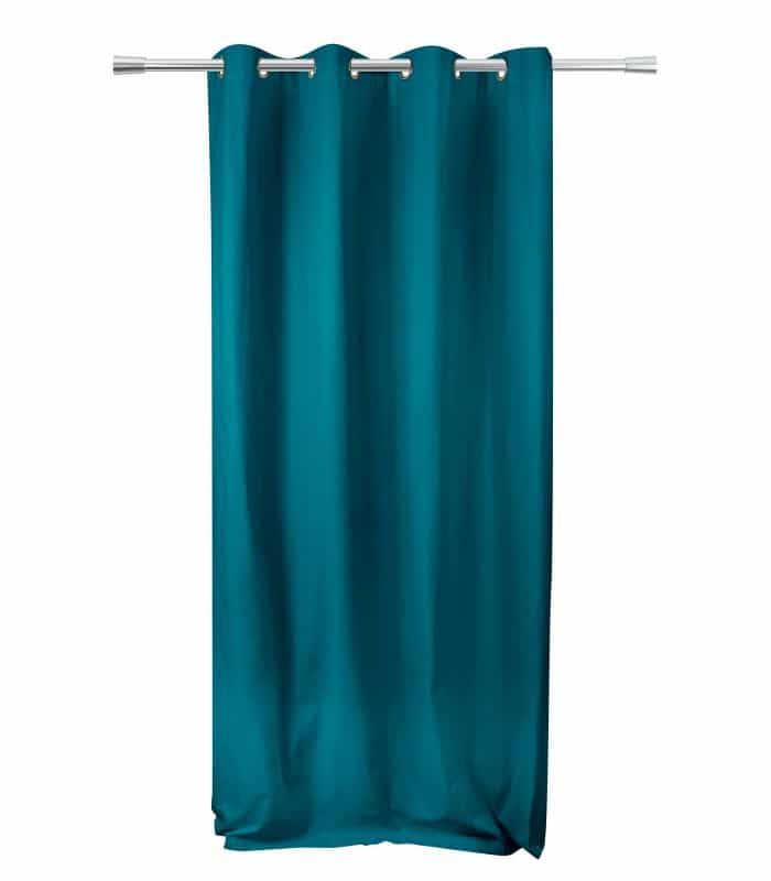 Rideau Extérieur 140x240cm "Victoria" bleu canard