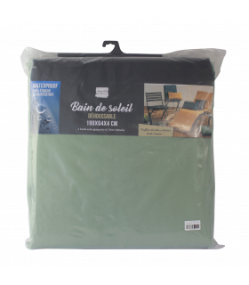 BAIN DE SOLEIL 65 x 190 x 4 CM  UNI SAUGE WATERPROOF