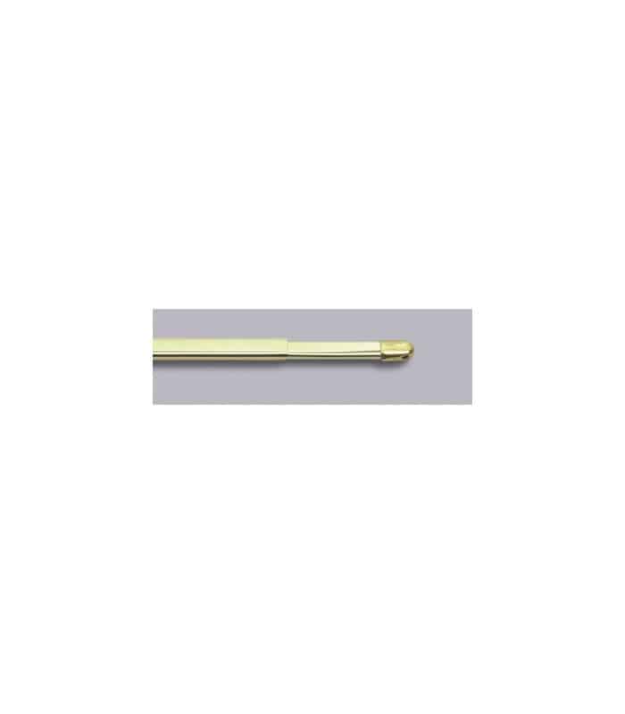 2 tringles de vitrage doré extensible diam 8mm